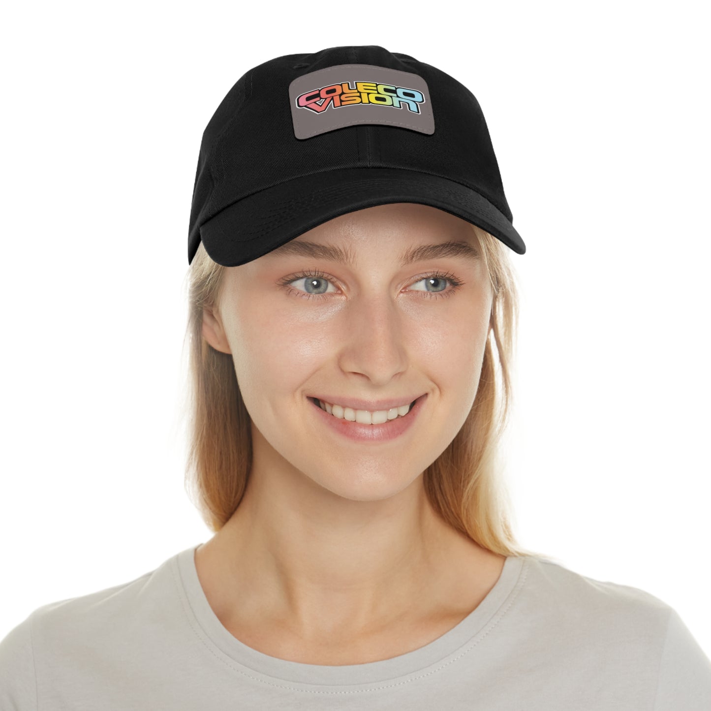 Hat with Leather Coleco Vision Patch