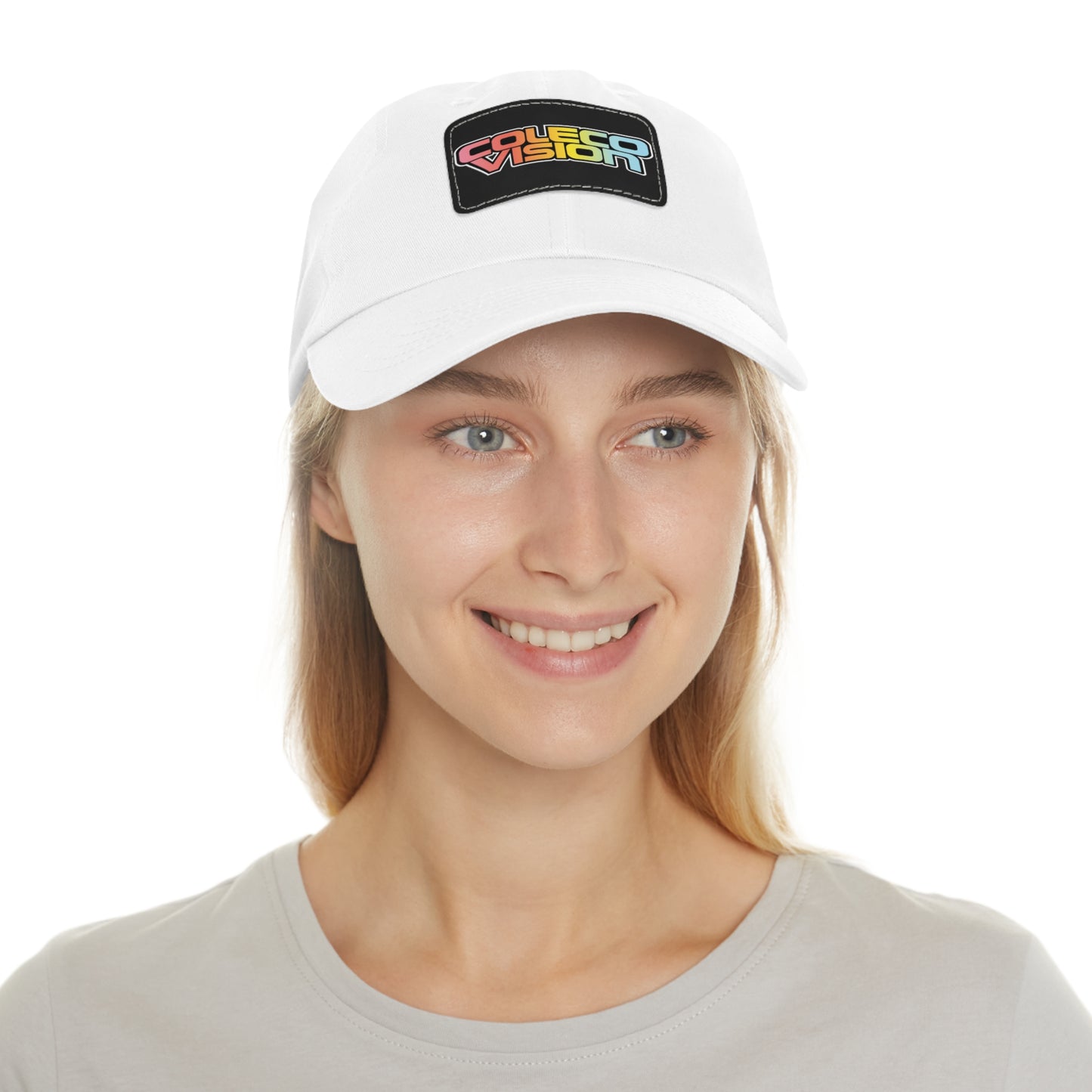 Hat with Leather Coleco Vision Patch